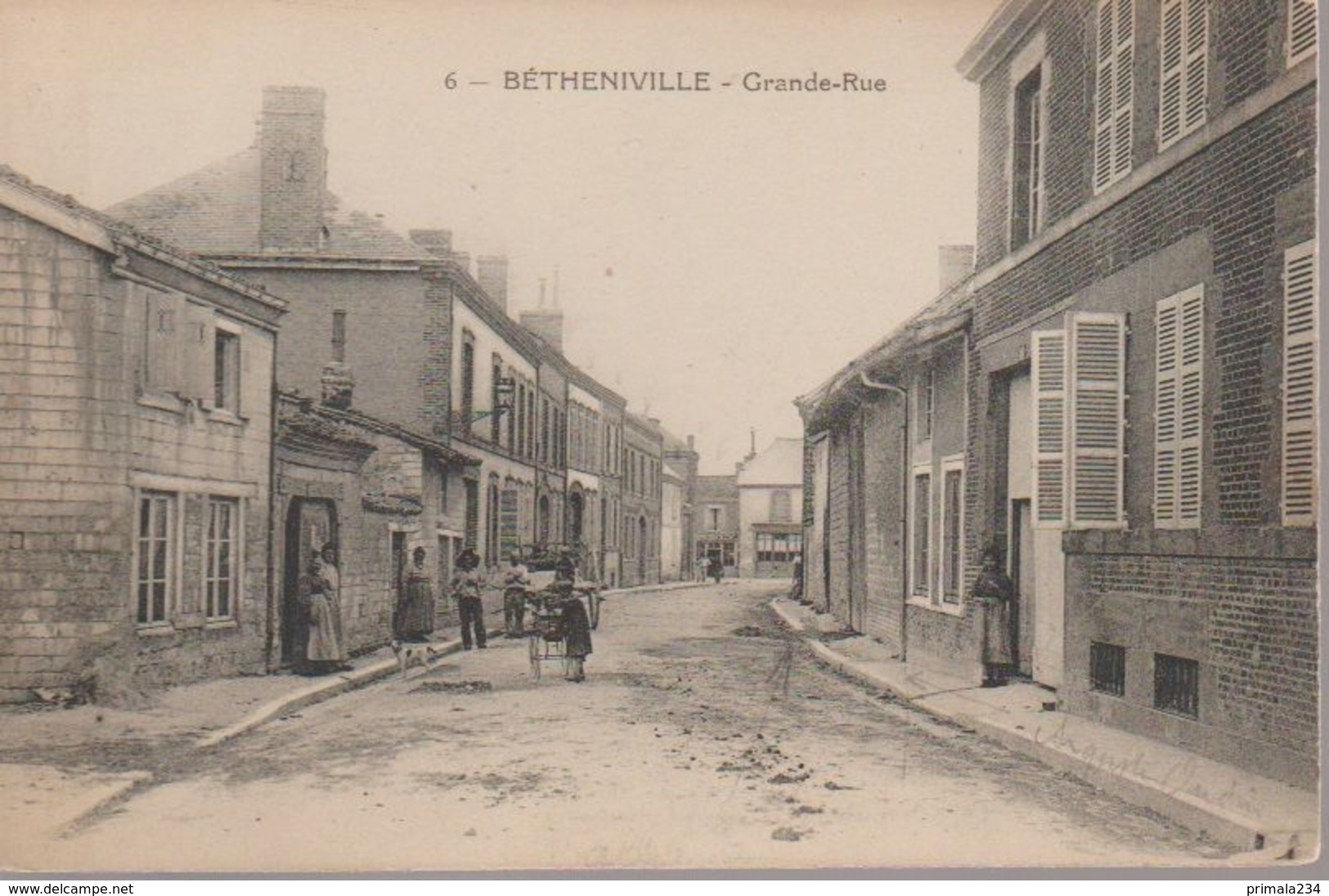 BETHENEVILLE - GRANDE RUE - Bétheniville