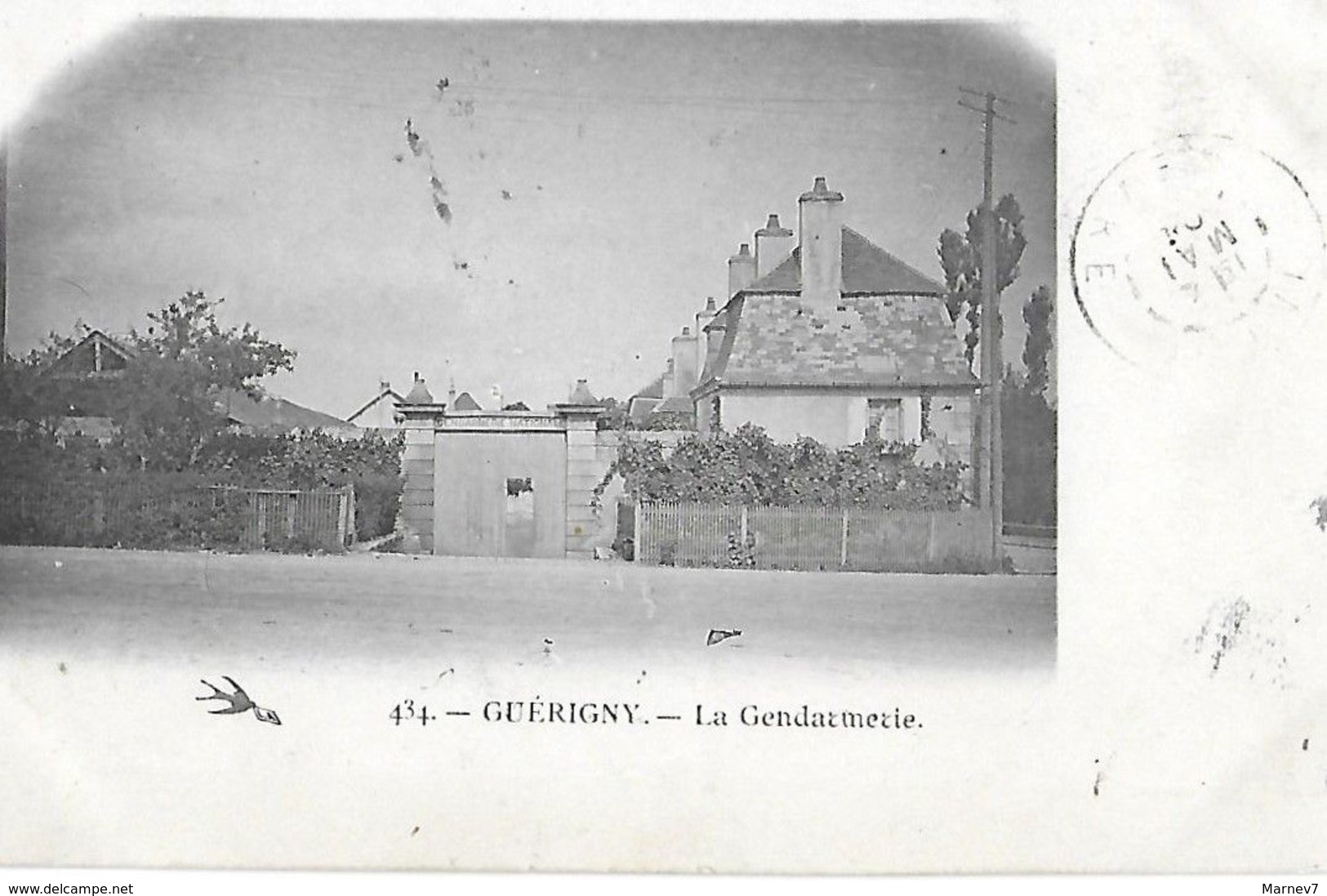 58 - Nièvre - GUERIGNY - La Gendarmerie - Guerigny