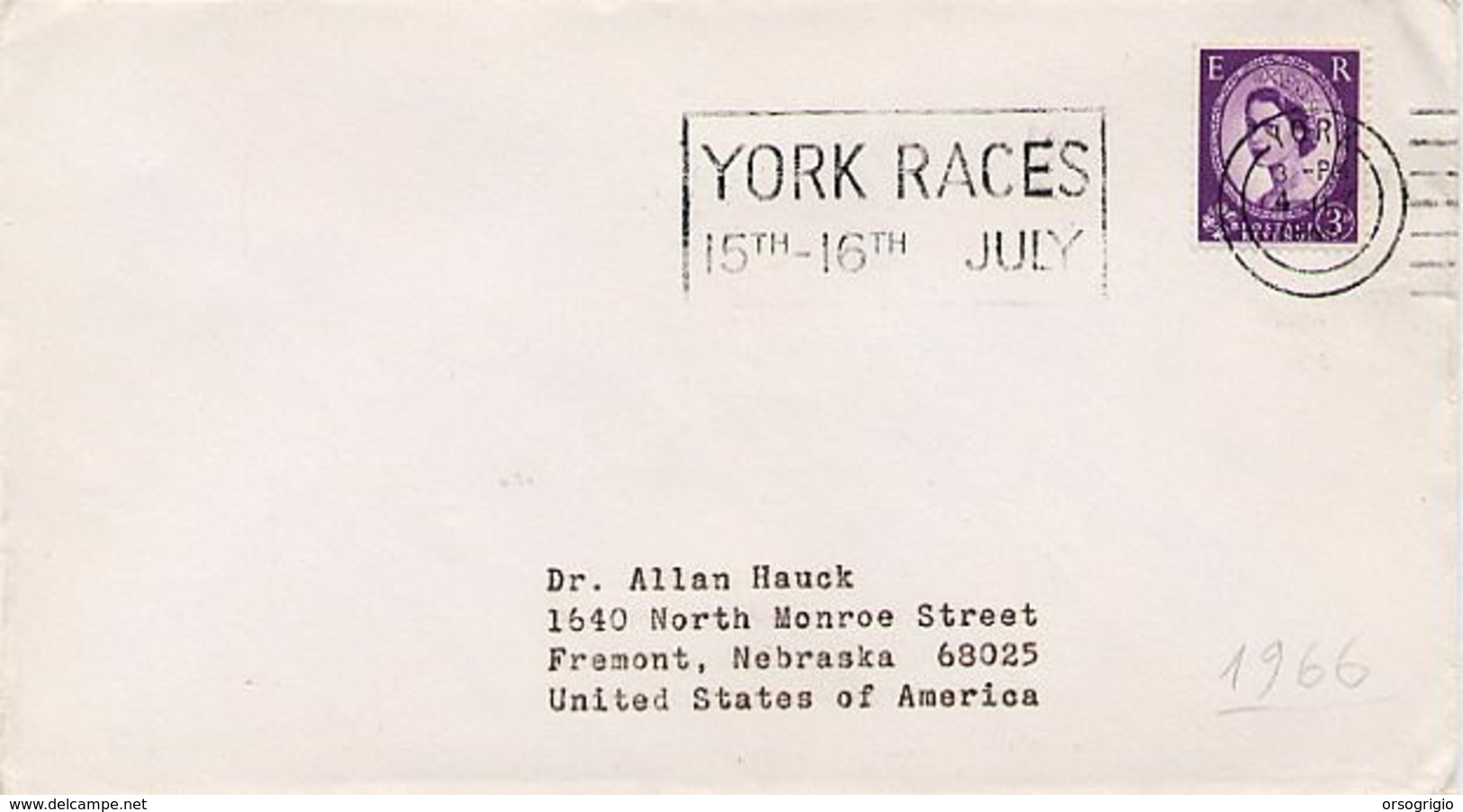 GRAN BRETAGNA - YORK RACES 1966 - Hípica