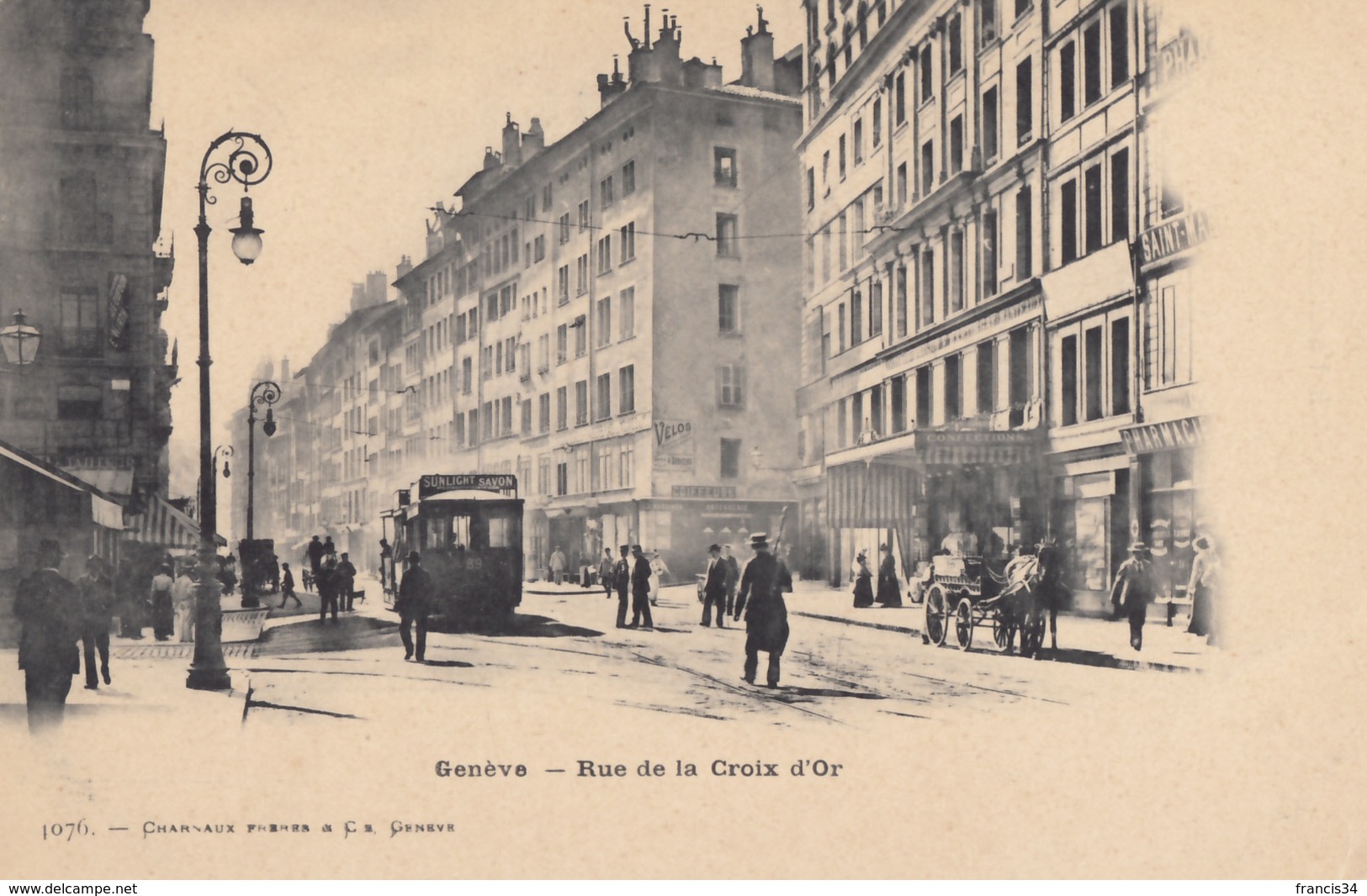 CPA - Genève - Rue De La Croix D'Or - Genève