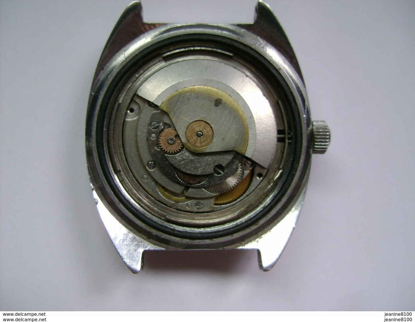 Belle Montre Plongée Roch Automatique Avec Dateur   Mouvement Calibre FE 3611   38 M/m Année  72 - Montres Anciennes