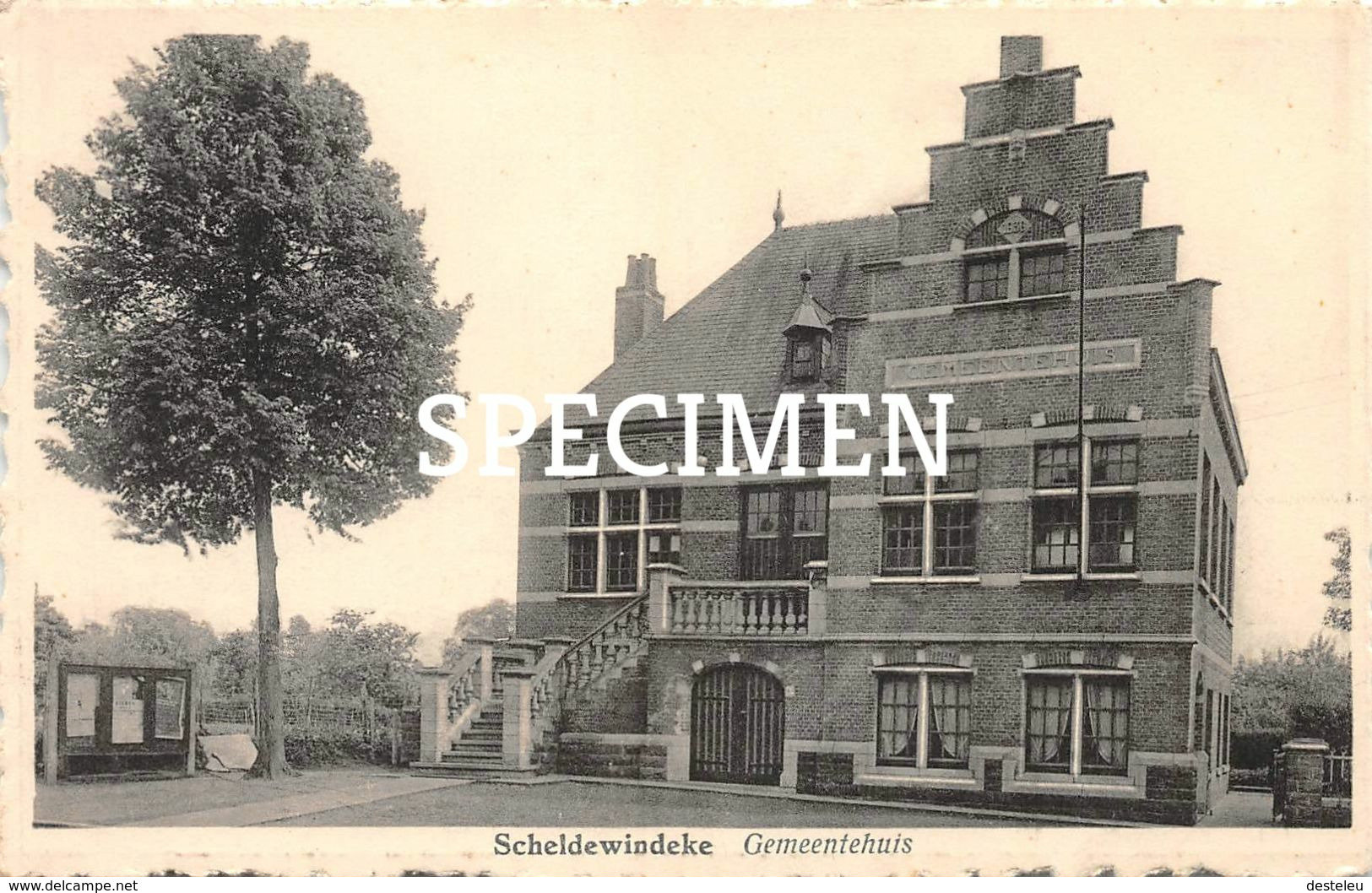 Gemeentehuis - Scheldewindeke - Oosterzele