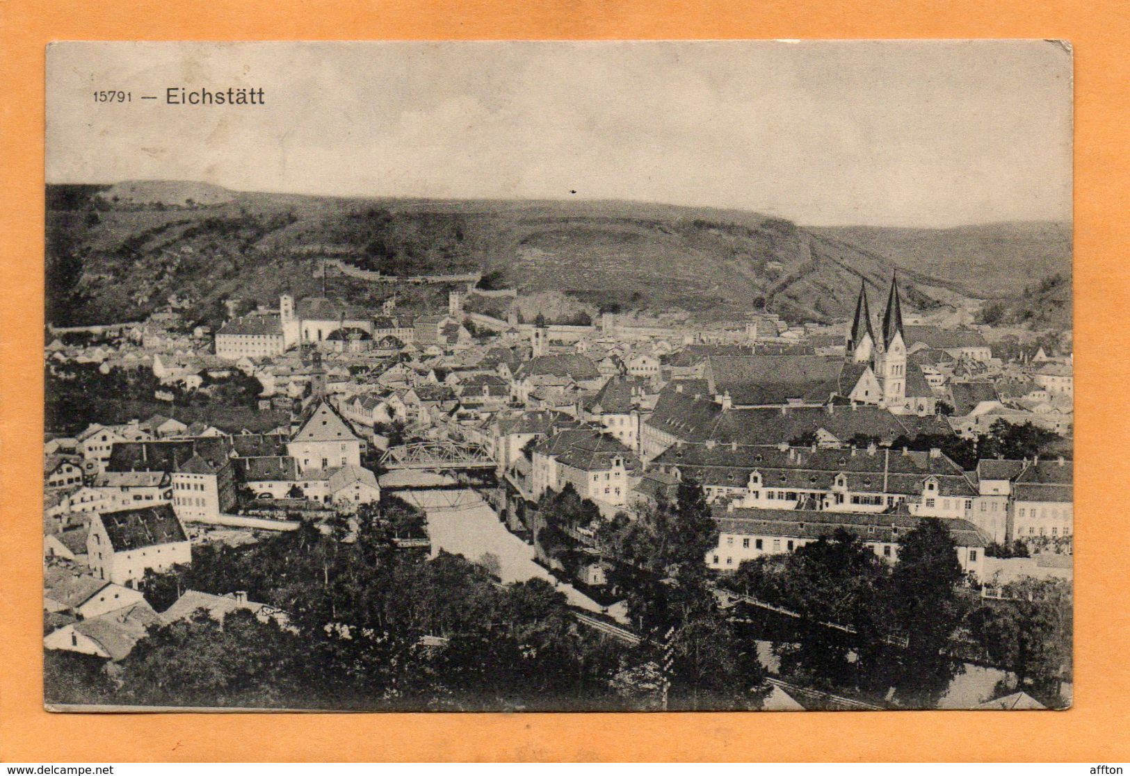 Eichstatt Germany 1908 Postcard - Eichstaett