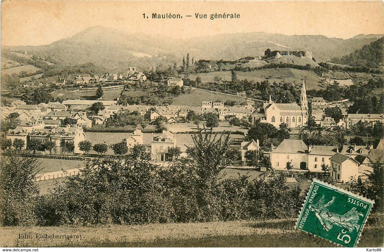 Mauléon * Vue Générale - Mauleon