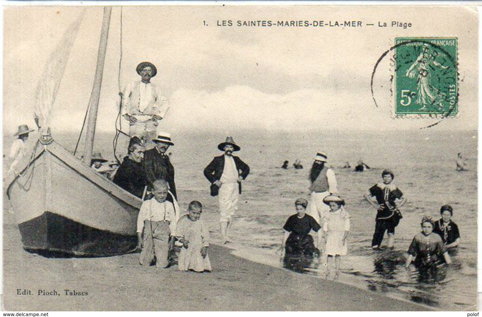 LES SAINTES MARIES DE LA MER - La Plage        (2125 ASO) - Saintes Maries De La Mer