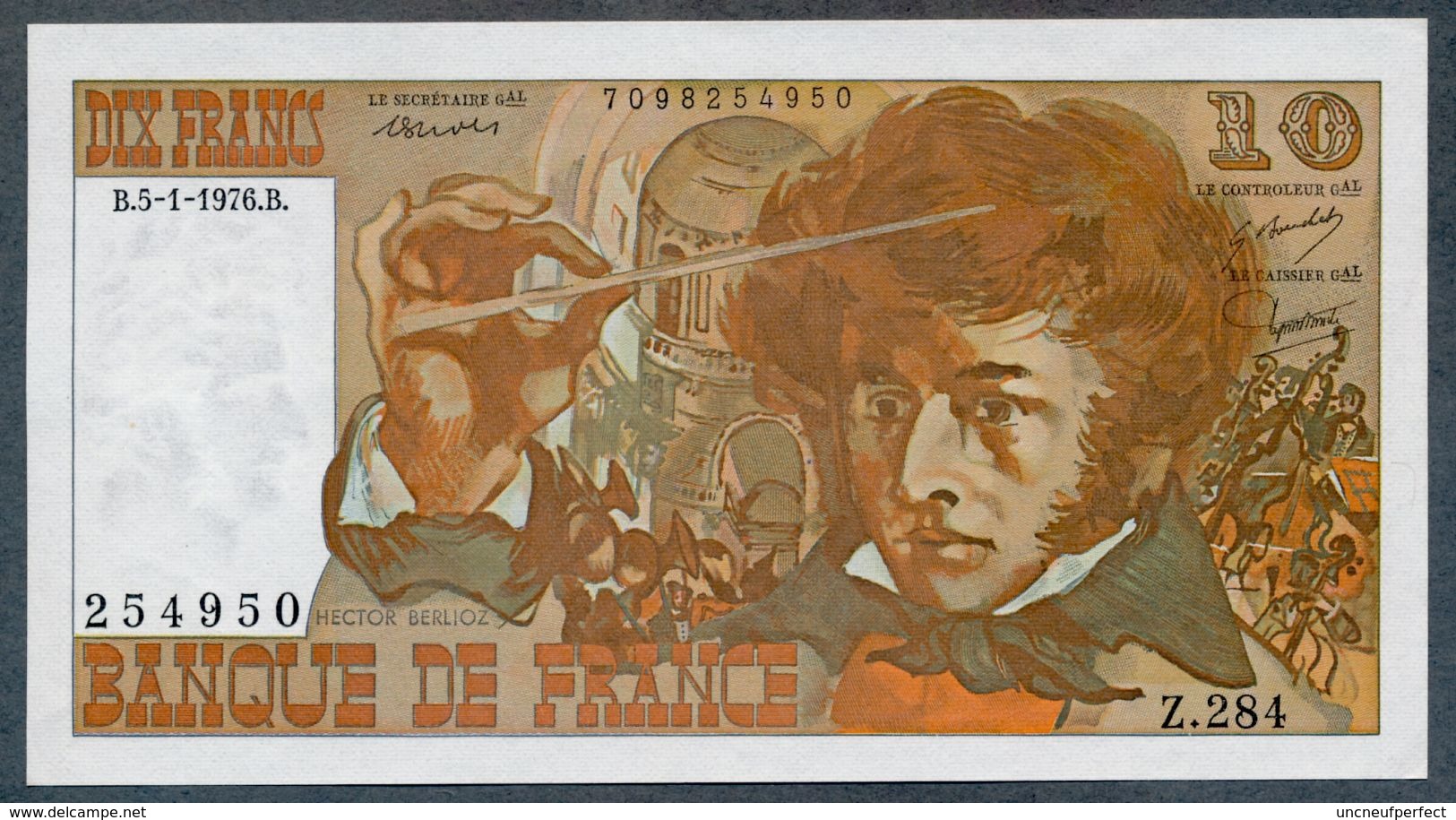 10 Francs Berlioz 5/1/1976 FAYETTE F63 (17) NEUF - 10 F 1972-1978 ''Berlioz''