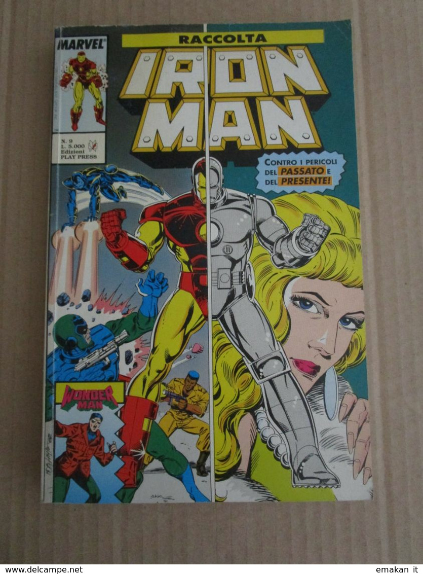 - RACCOLTA IRON MAN N 9 / CON N 28/ 29-30 DEL 1991  - PLAY PRESS - OTTIMO - Super Heroes