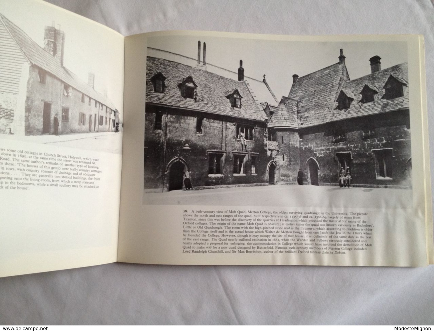 Oxford As It Was By Robert G. Neville And Tony Sloggett - Europe