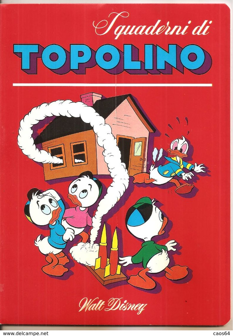 DISNEY I QUADERNI DI TOPOLINO PIGNA  VINTAGE RIGHE CON MARGINE  NUOVO NEW QUADERNO - Sonstige & Ohne Zuordnung