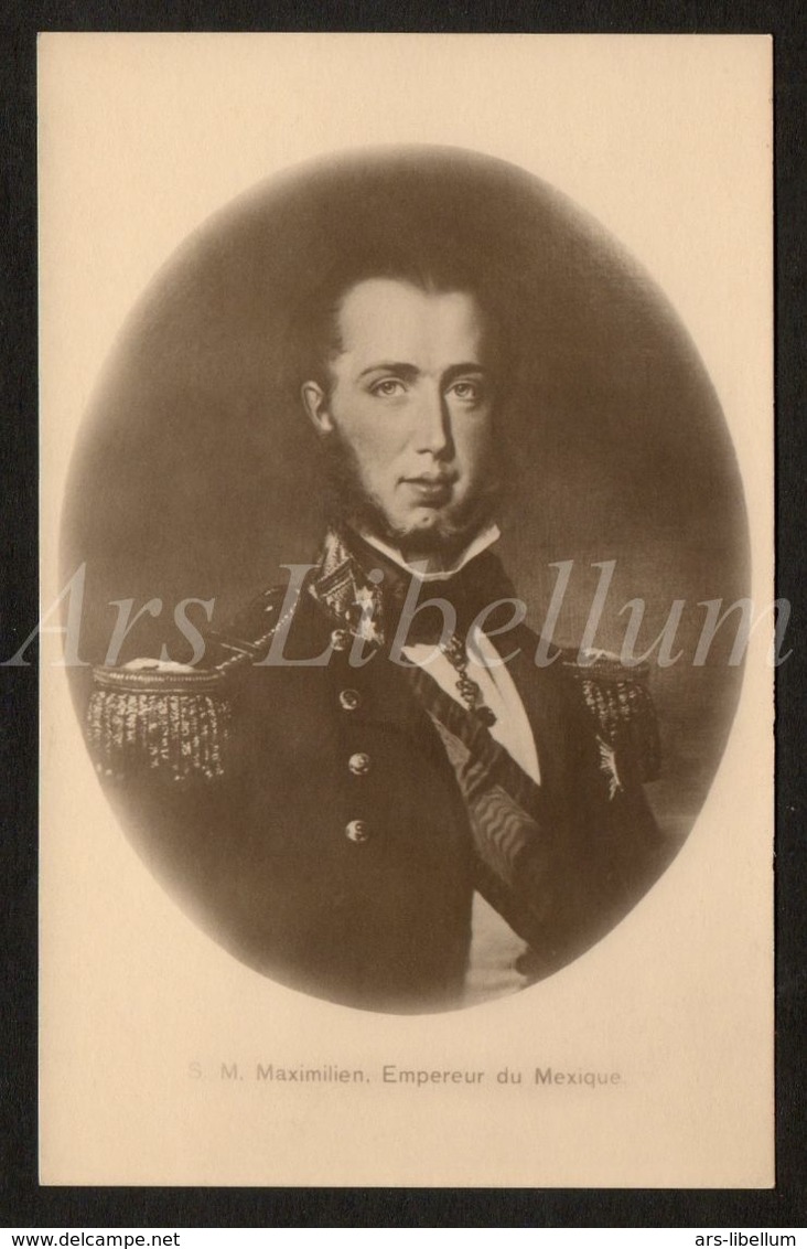 CPA / Postcard / ROYALTY / Mexico / Austria / Maximilian I Of Mexico / Maximilien Ier / Empereur Du Mexique / Unused - Königshäuser