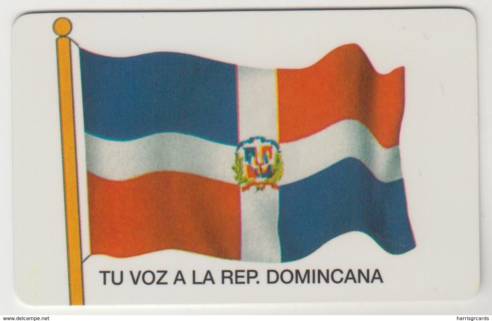 DOMINICAN REPUBLIC - Flag Of The Dominican Republic, MCI Prepaid Card, Used - Dominicana