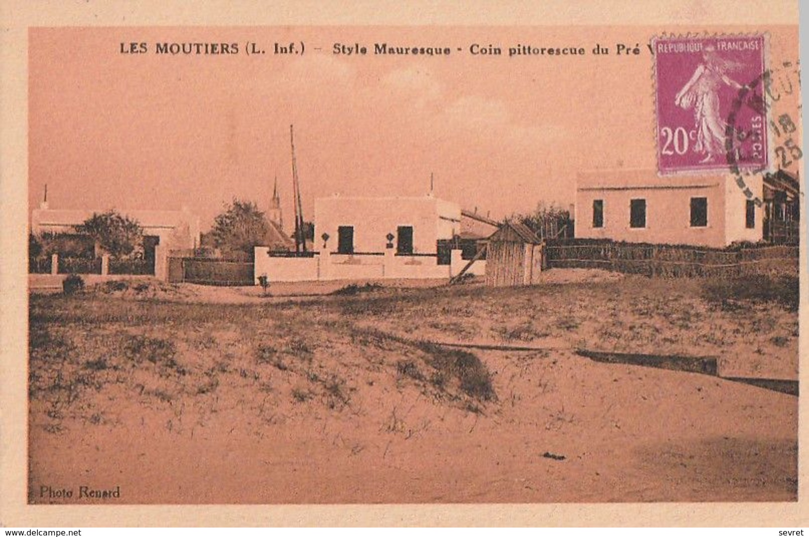 LES MOUTIERS. - Style Mauresque - Coin Pittoresque Du Pré Vincent - Les Moutiers-en-Retz