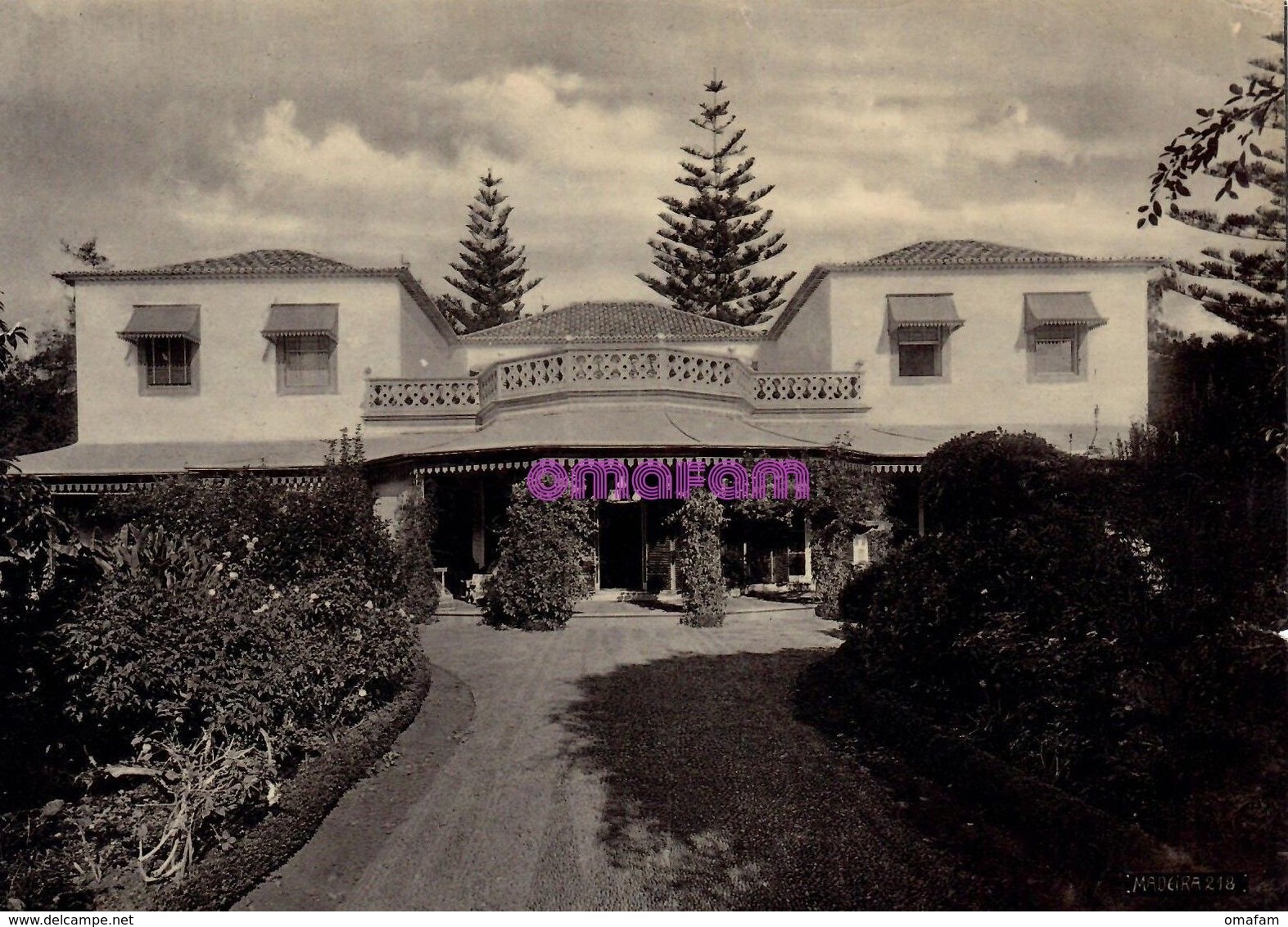 MADEIRA. Casino, C. 1900. Vintage. Good Condition. RARE. - Lugares