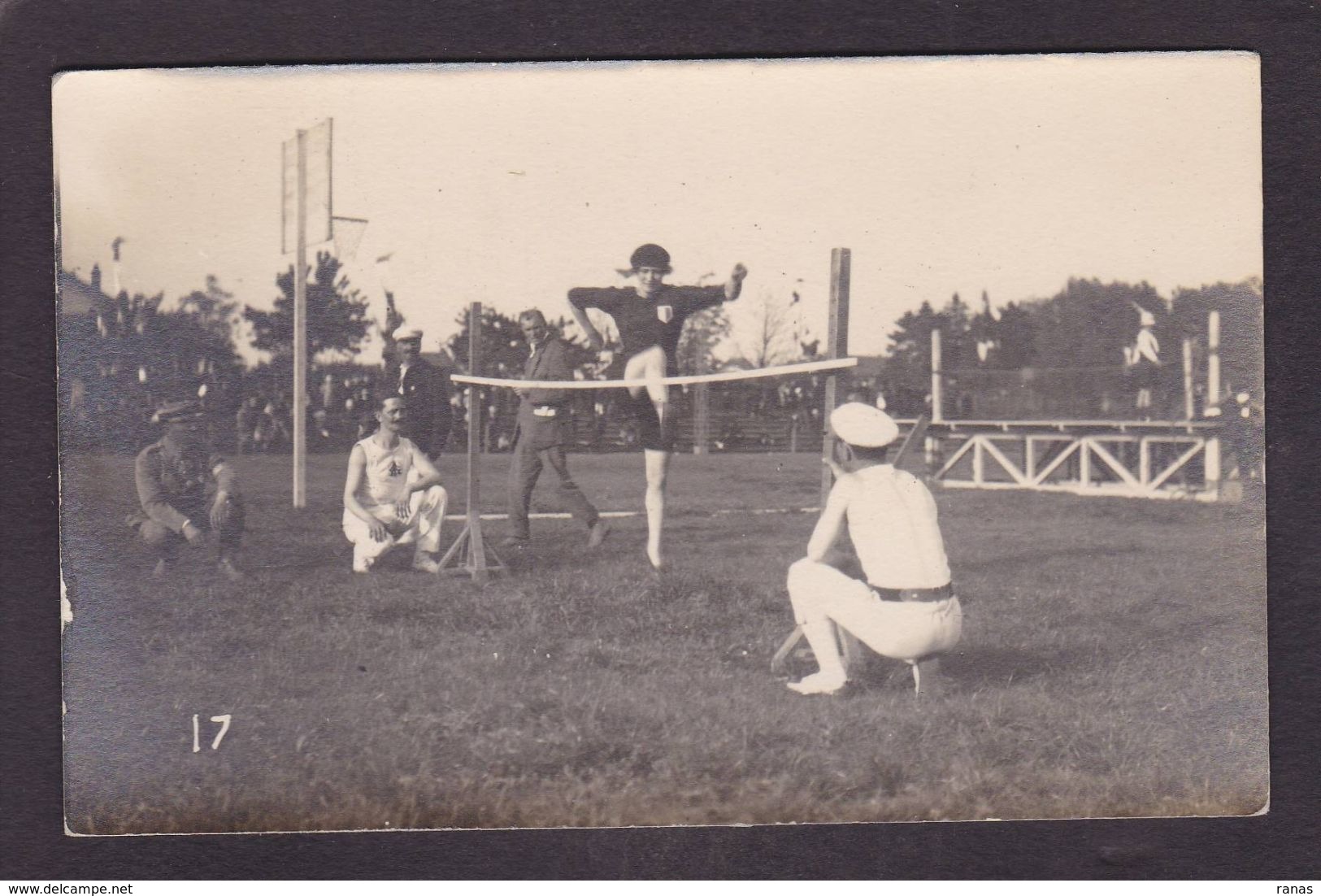 CPA Saône Et Loire 71 Chalon Sur Saone Gymnastique Carte Photo Cachet Du Photographe Au Dos - Chalon Sur Saone