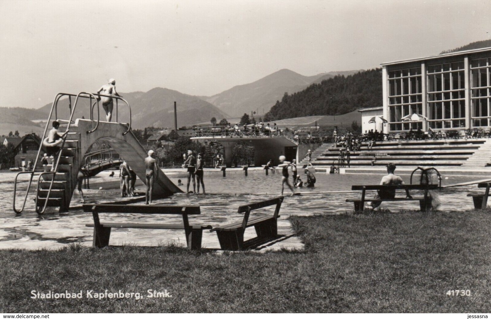 AK - KAPFENBERG - Ein Badetag Im Stadionbad 1956 - Kapfenberg