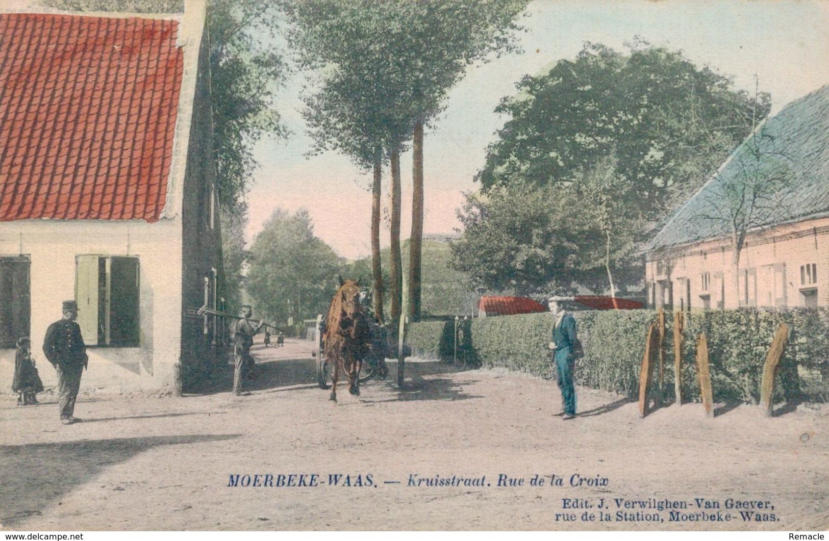 Moerbeke-waas  Kruisstraat - Moerbeke-Waas