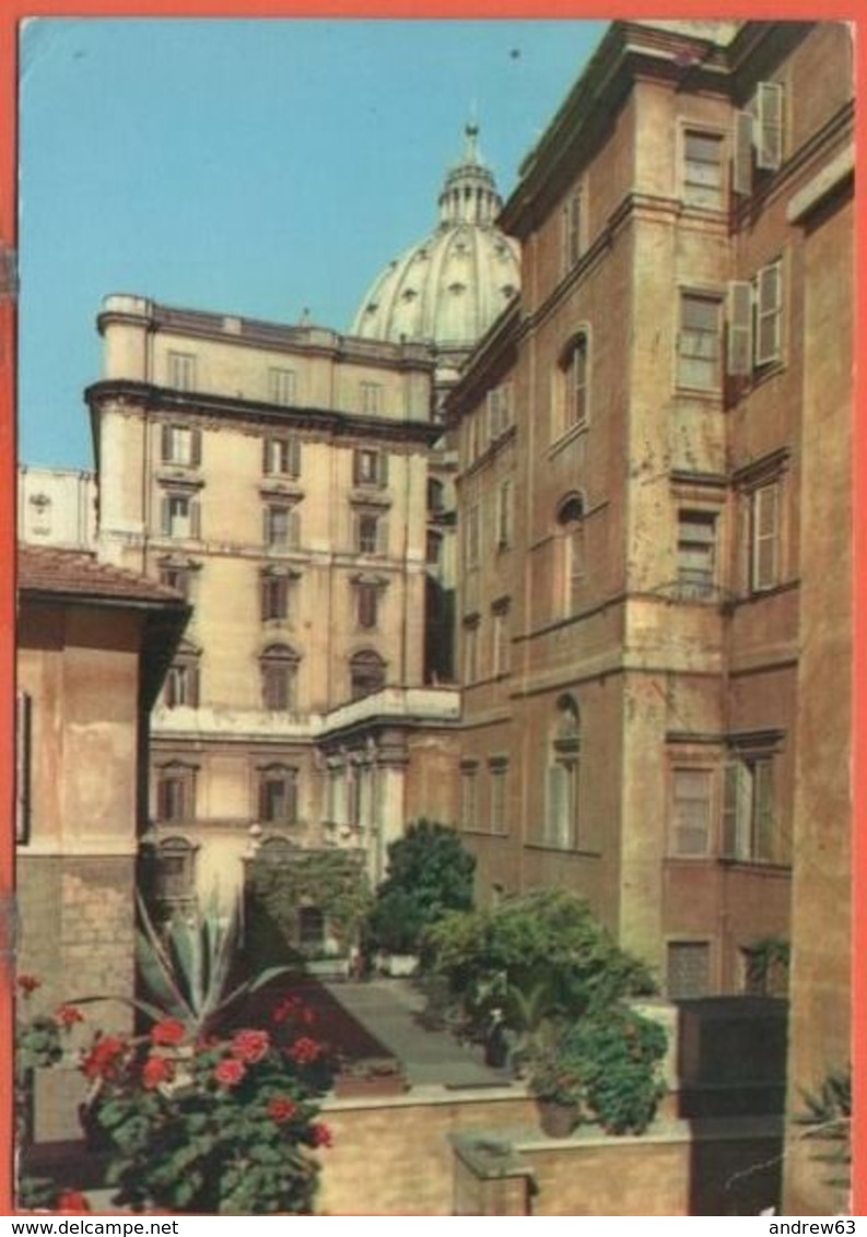 CITTA' DEL VATICANO - VATICAN CITY - 1962 - 15 Michelangiolesca - Ospizio Pontificio Santa Marta - Ingresso - Viaggiata - Vatikanstadt