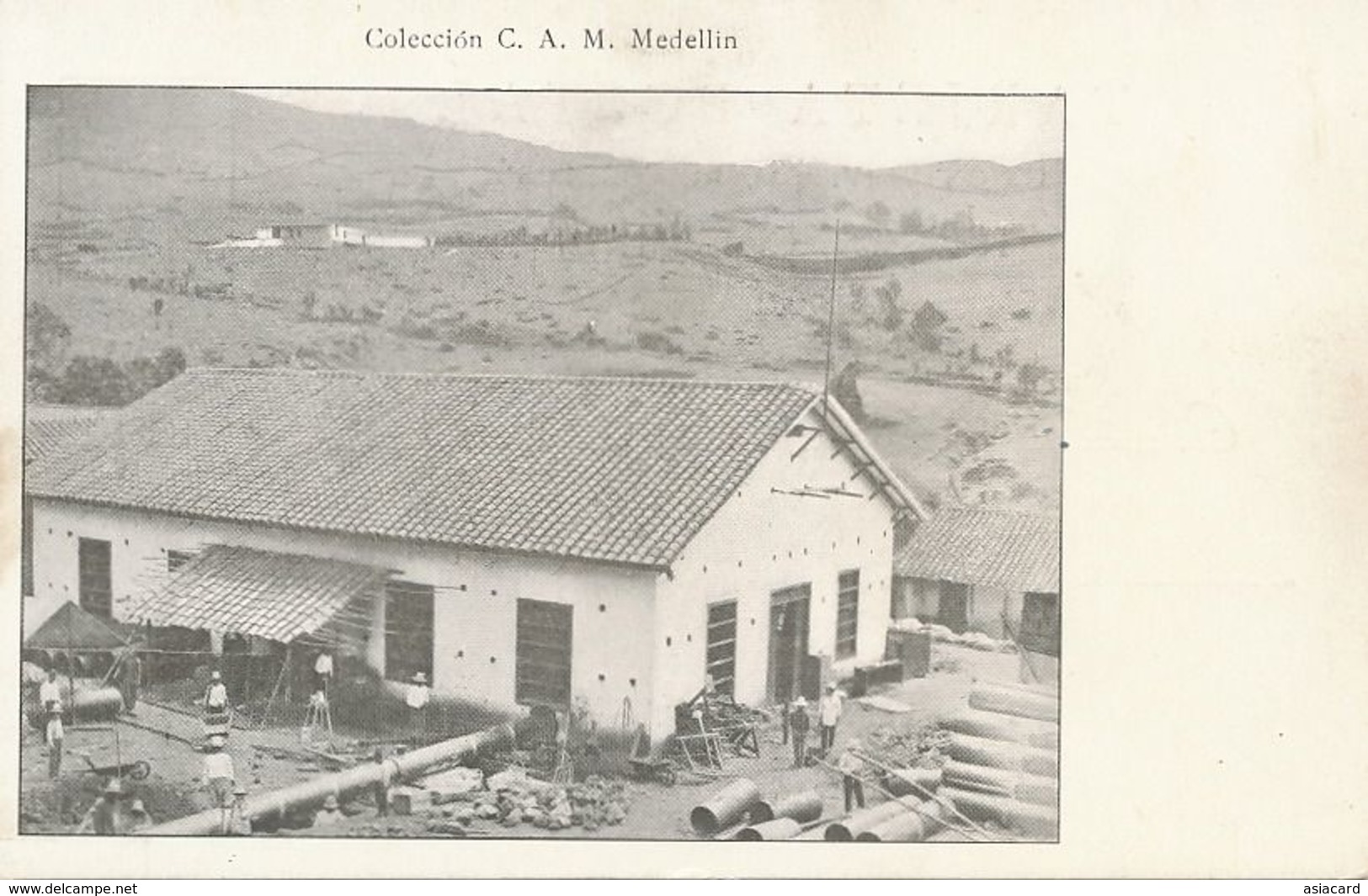 Medellin Undivided Back Before 1903 Pioneer Fabrica . Factory - Colombie