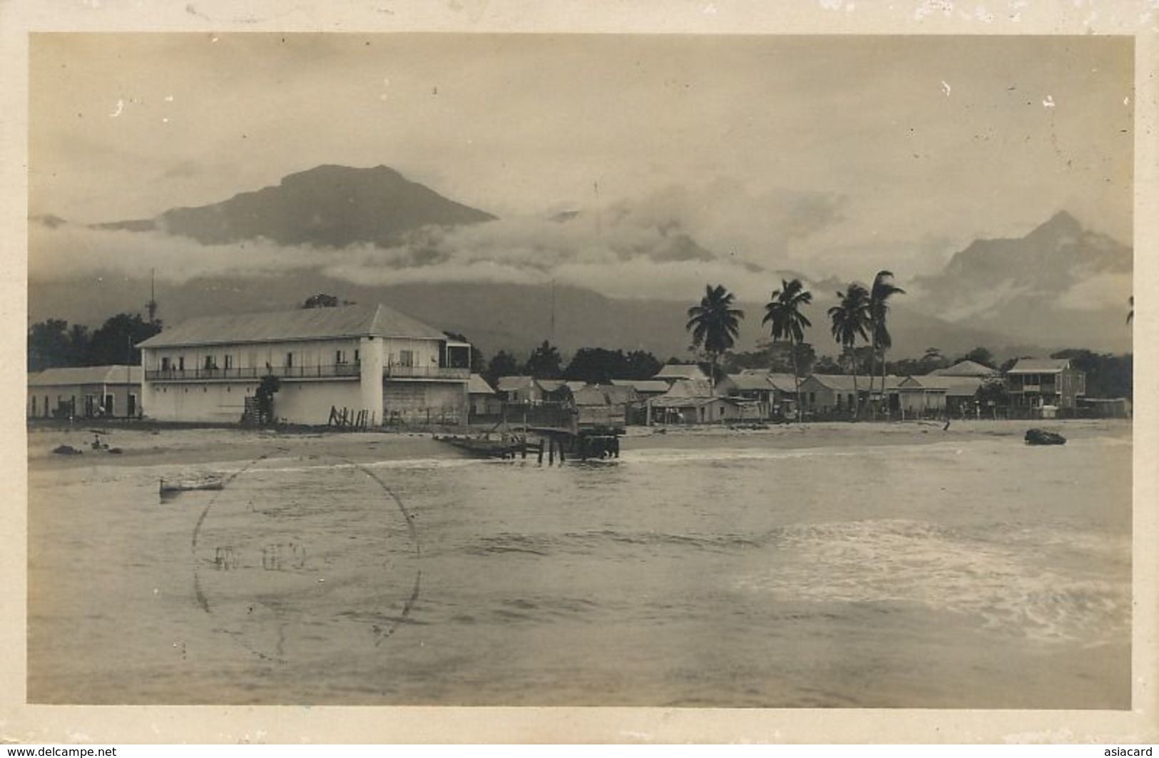 Real Photo  La Ceiba 1916  Carcel Cuartel 1916 - Honduras