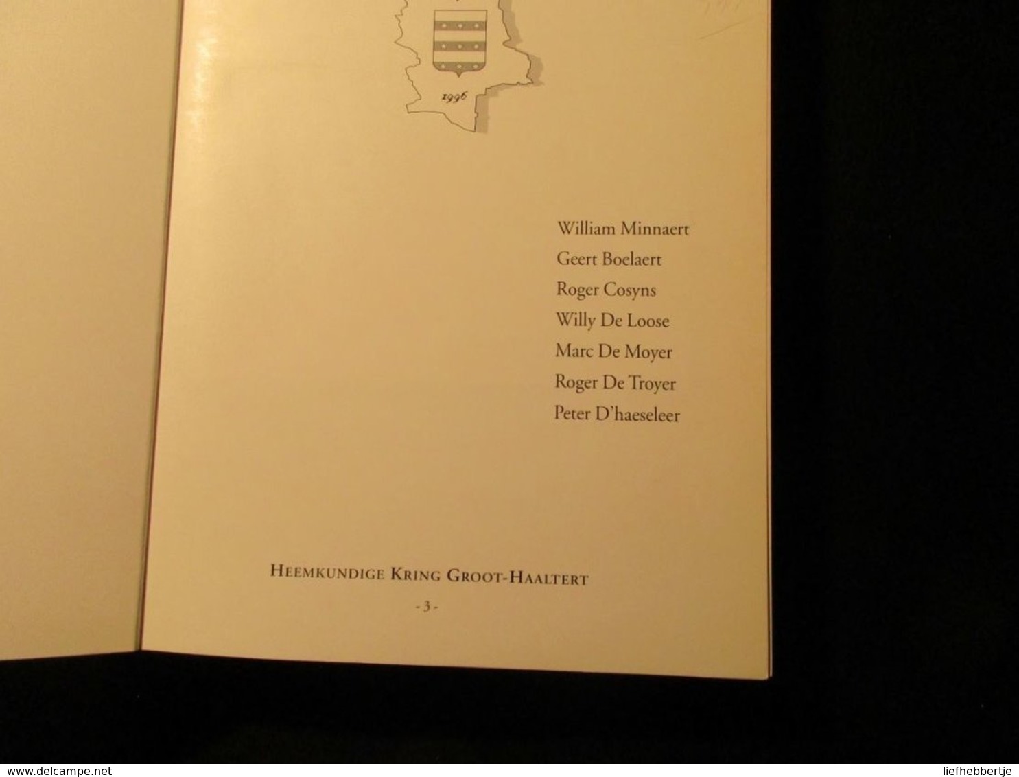 Bijdrage Tot De Geschiedenis Van Heldergem  -   1996   -   Haaltert - Histoire