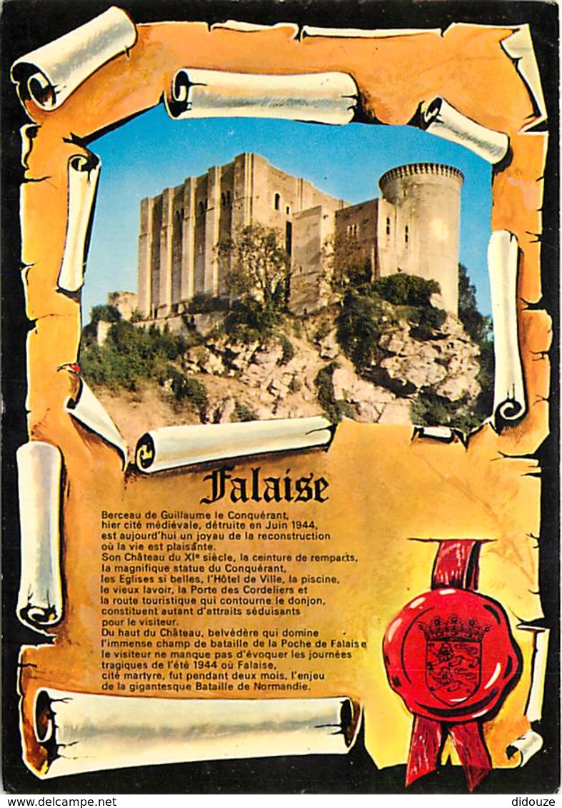 14 - Falaise - Le Château - La Tour Talbot De Guillaume Le Conquérant - Carte Neuve - CPM - Voir Scans Recto-Verso - Falaise