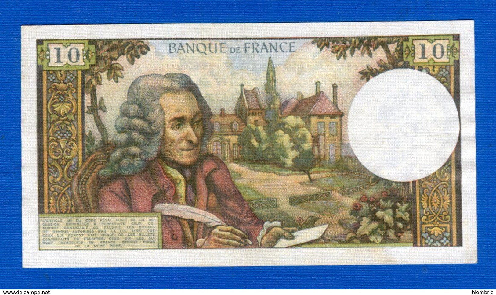 10  FR  DU  7/9/1972 - 10 F 1963-1973 ''Voltaire''