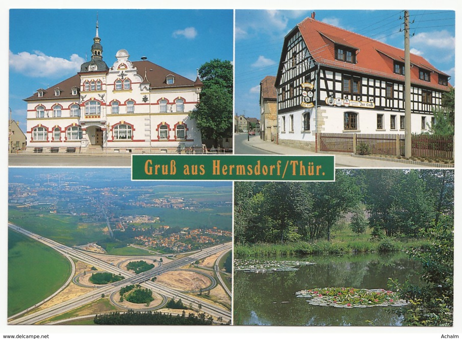 Gruss Aus Hermsdorf /Thür. - 4 Ansichten - Hermsdorf