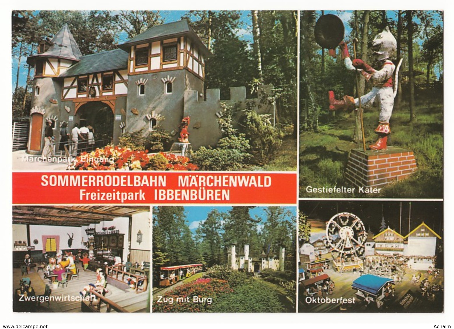 Ibbenbüren - Freizeitpark, Sommerrodelbahn Und Märchenwald - 5 Ansichten - Ibbenbueren