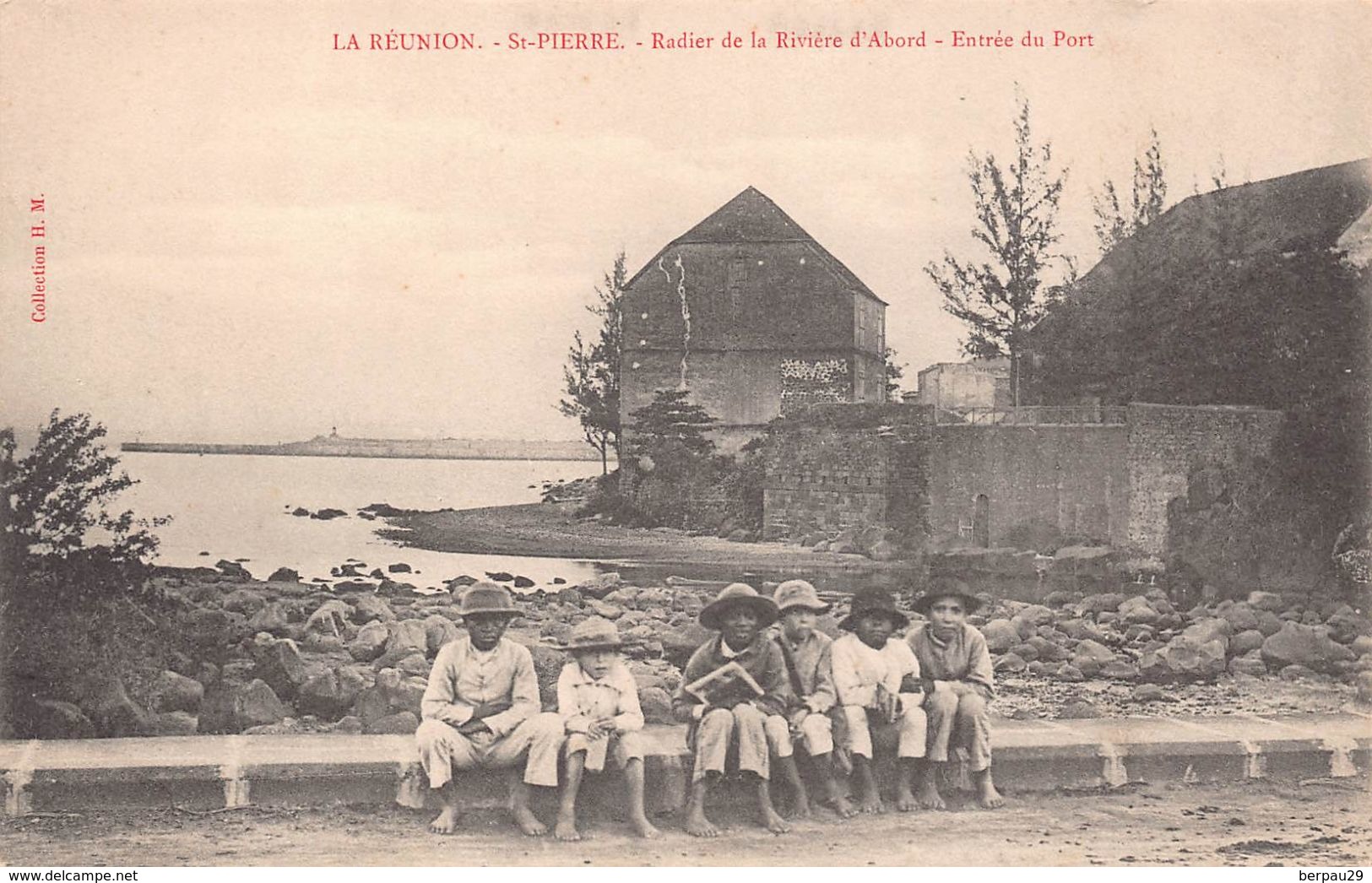 ILE DE LA REUNION  - Saint Pierre - Radier De La Riviere D'Abord - Entrée Du Port - Saint Pierre