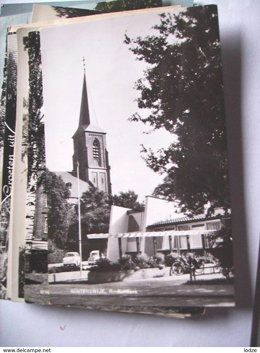 Nederland Holland Pays Bas Winterswijk Met RK Kerk En VW Kever - Winterswijk