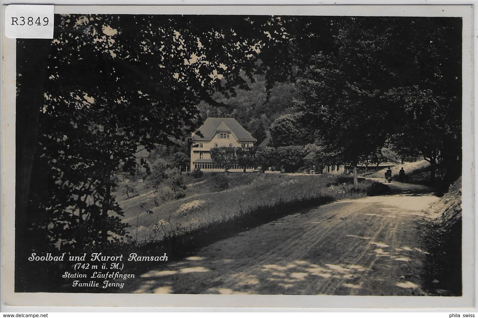 Soolbad Und Kurort Ramsach - Station: Läufelfingen - Fam. Jenny - Läufelfingen