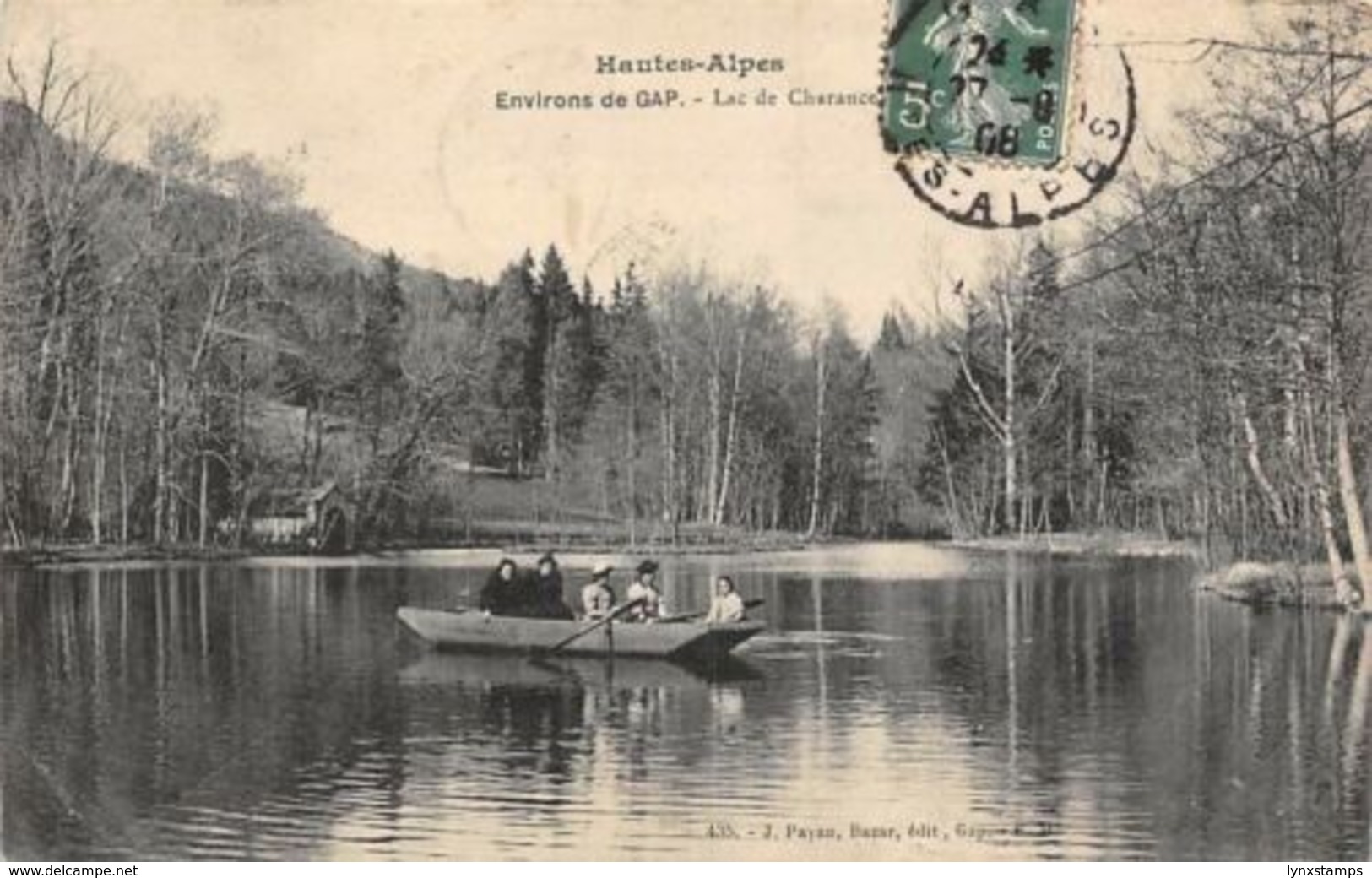 France Hautes Alpes Environs De Gap Lac De Charance Lake Boat Bateau - Sonstige & Ohne Zuordnung