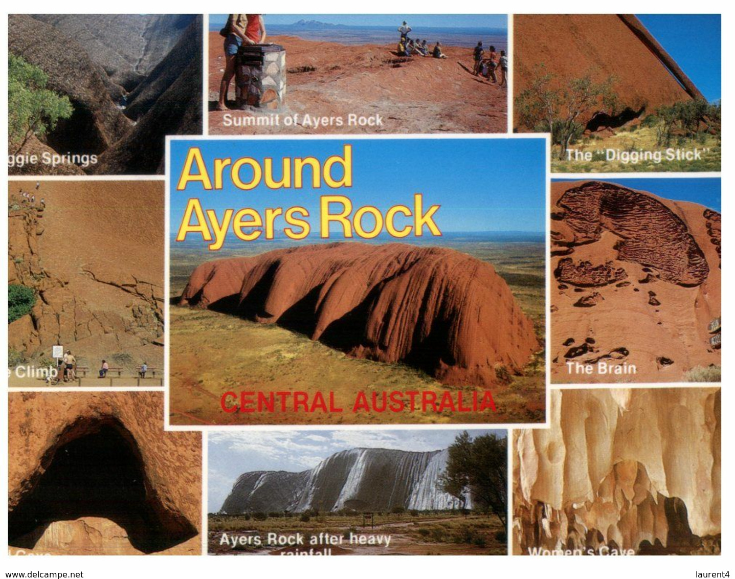 (F 5) Australia - NT - Around Ayer Rock (Uluru) - Uluru & The Olgas