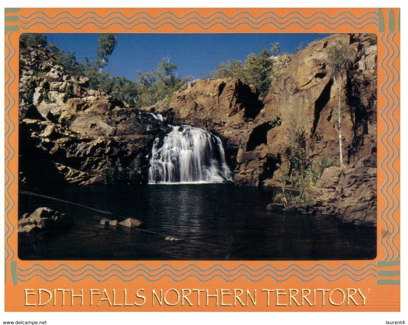 (F 5) Australia - WA - Edith Falls / Leliiyn (with Stamp - 1998) - Unclassified