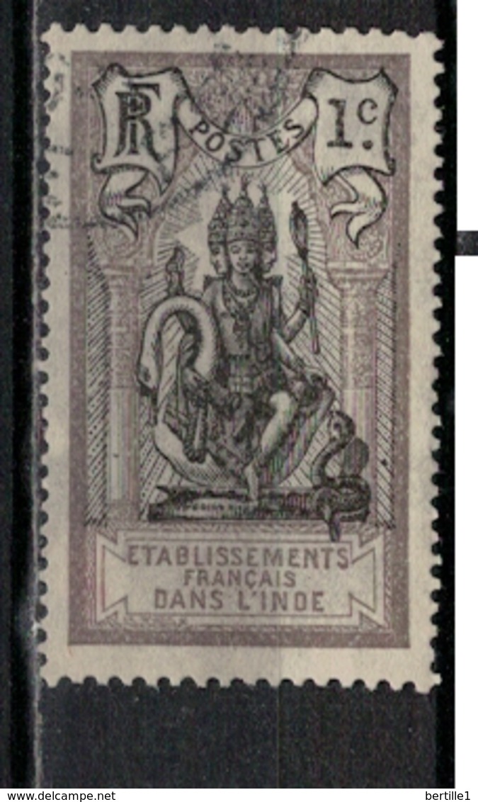 INDE            N°  YVERT  :  25   ( 1 )  OBLITERE       ( Ob   7/ 63 ) - Used Stamps
