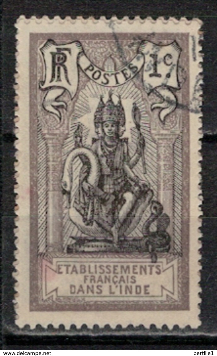 INDE            N°  YVERT  :  25   ( 2 )  OBLITERE       ( Ob   7/ 63 ) - Used Stamps