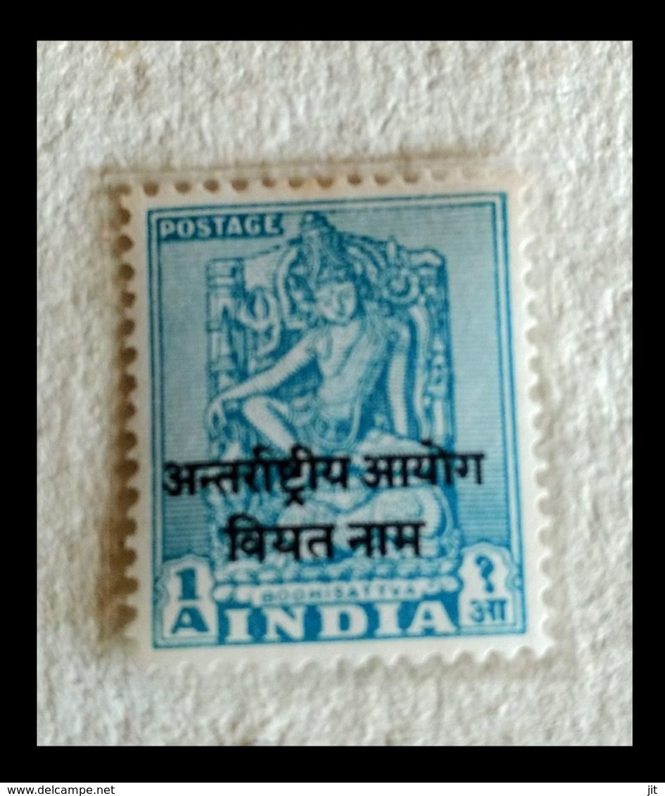 113.INDIA 1949 ARCHAEOLOGICAL SERIES 1AS STAMP BODHISATTVA  O/P VIETNAM. MNH - Nuevos