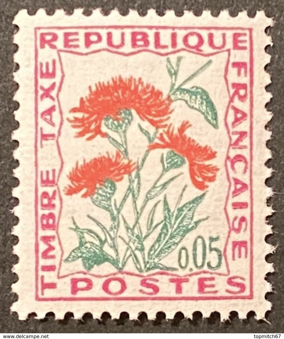 FRAYX095MNH - Timbres Taxe Fleurs Des Champs 5 C MNH Stamp 1964-71 - France YT YX 095 - Marche Da Bollo