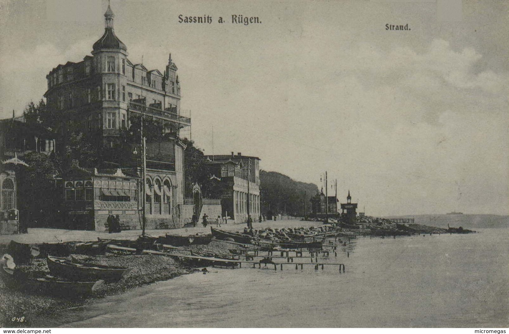 Sassnitz A. Rügen - Strand - Sassnitz