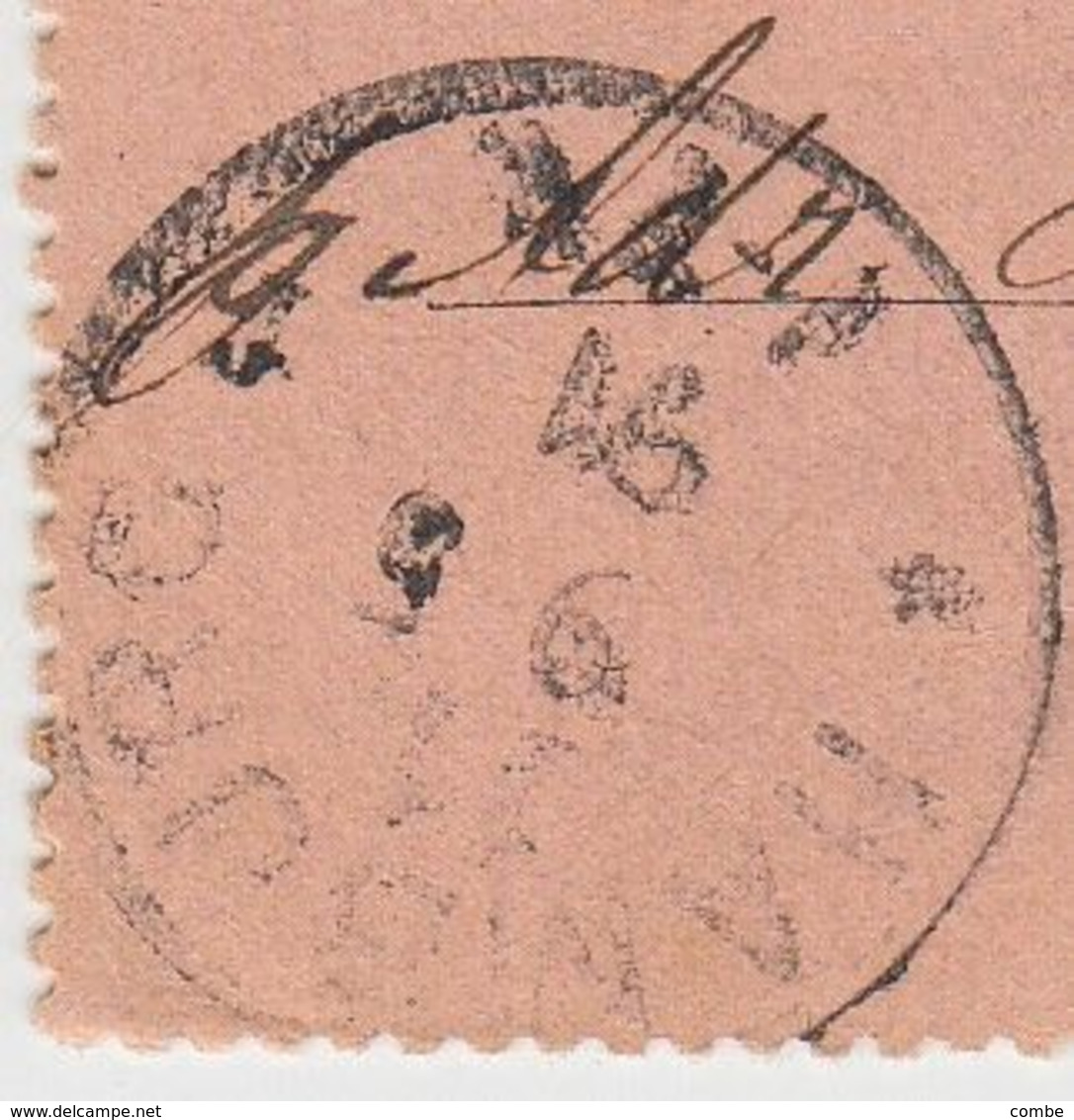 CARTE-LETTRE. 11 AVRIL 1891. BENIN. ENTIER 25c ALPHÉE DUBOIS. GRAND PORO POUR HAMBURG. LUANGO A MARSEILLE L.M. N° 3 1662 - Briefe U. Dokumente