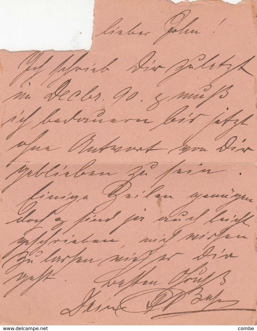 CARTE-LETTRE. 11 AVRIL 1891. BENIN. ENTIER 25c ALPHÉE DUBOIS. GRAND PORO POUR HAMBURG. LUANGO A MARSEILLE L.M. N° 3 1662 - Briefe U. Dokumente