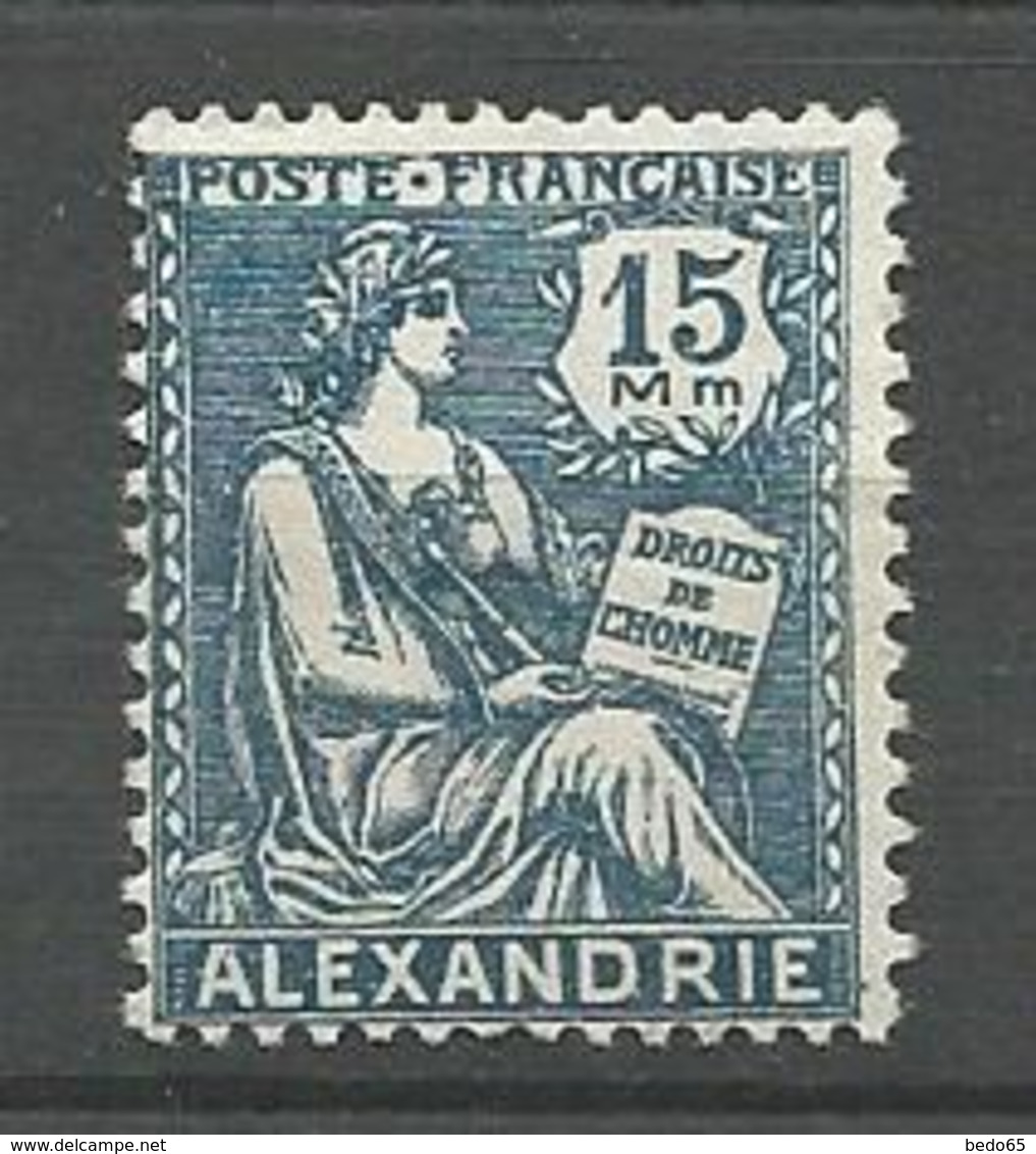 ALEXANDRIE N° 76 NEUF*  CHARNIERE  / MH - Neufs