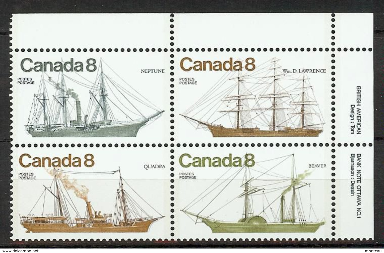 Canada 1975. Barcos . Sc=673a (**) - Nuovi