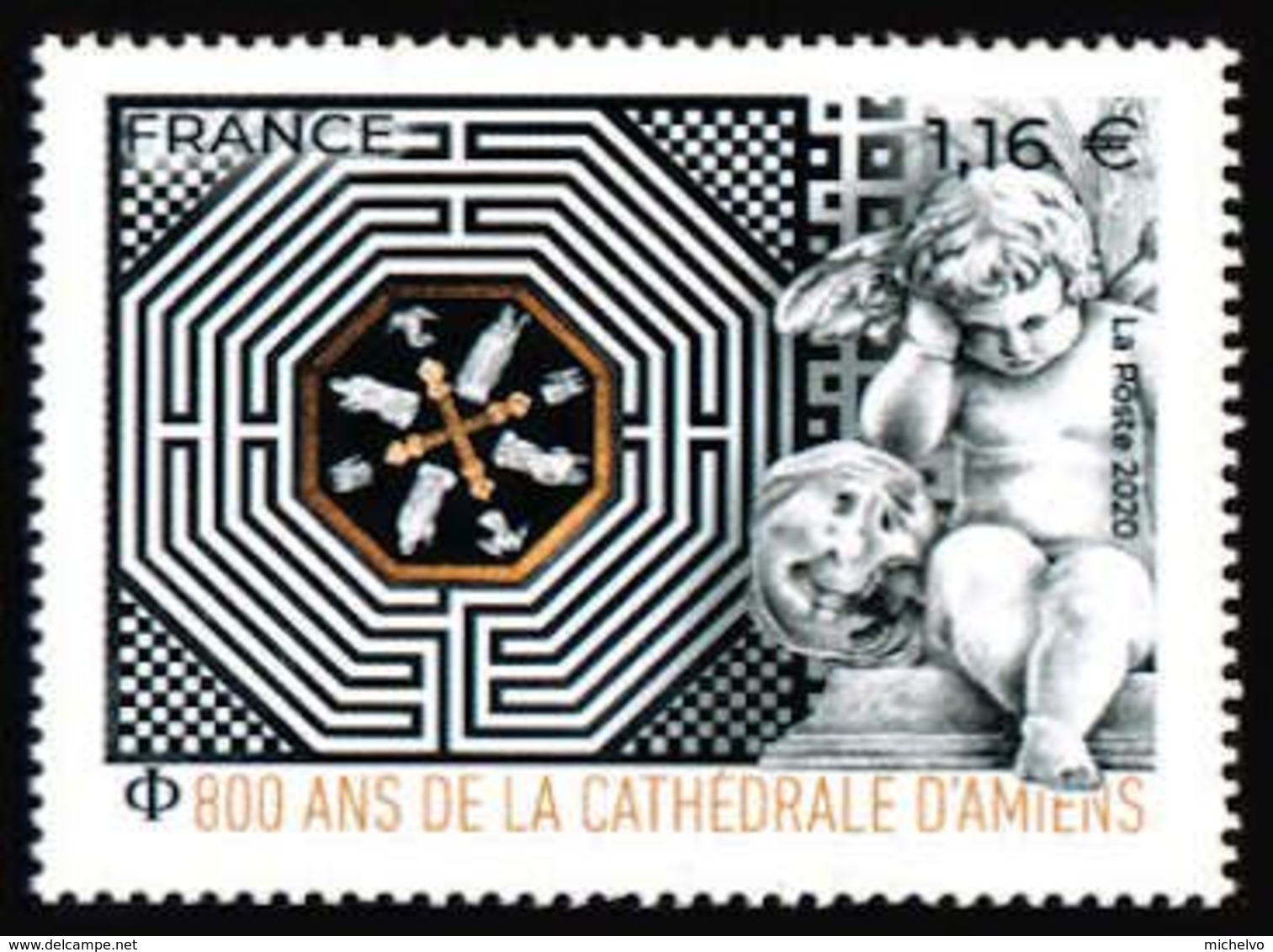 France 2020 -  800 Ans De La Cathédrale D'Amiens ** - Unused Stamps