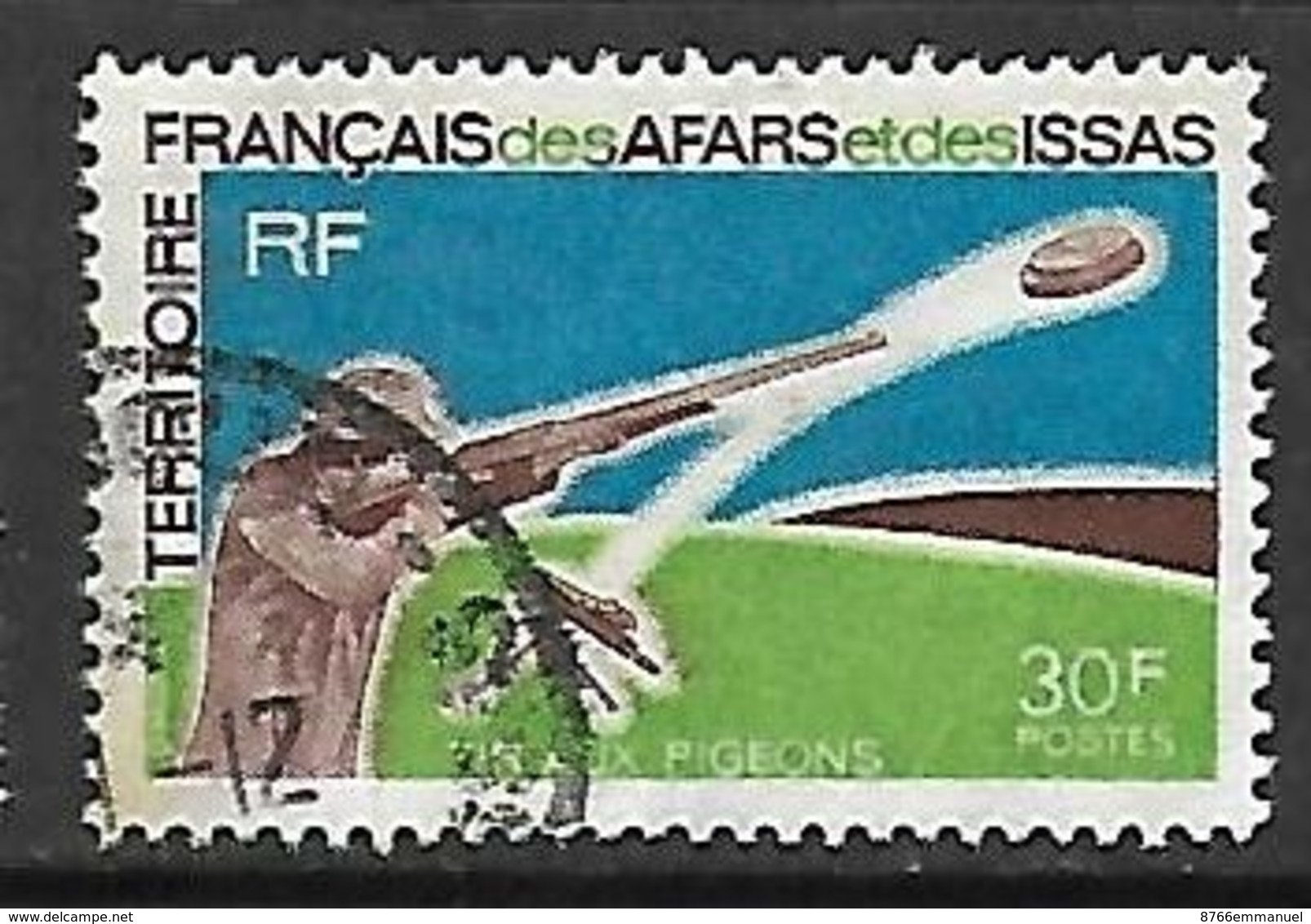 AFARS ET ISSAS N°361 - Used Stamps