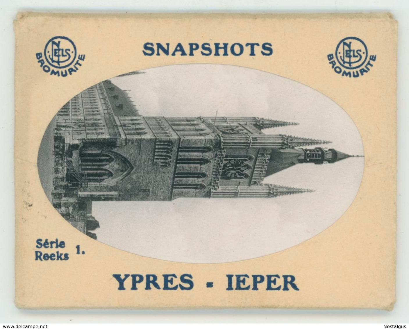 10 SNAPSHOTS YPRES-IEPER, NELS BROMURITE - Ieper