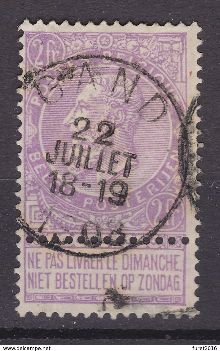 N° 65 Défauts GAND - 1893-1900 Fine Barbe