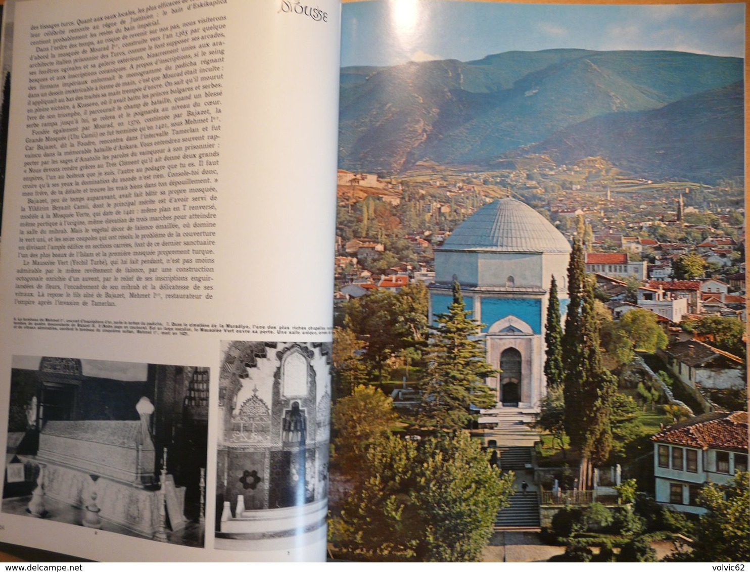 Plaisir de france 1965 guardi brousse bursa ottomans mosquée turquie chateau saint germain ile elbe