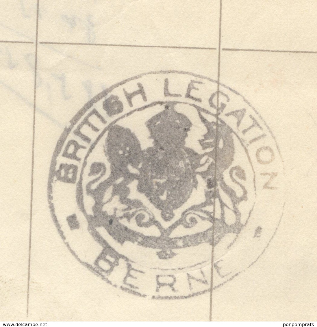 Second World War: Code Telegram From The British Legation In Bern For PRODROME Buenis Aires 1941 - Historical Documents