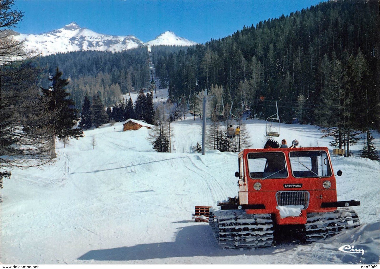 VAL-CENIS - Lanslebourg - Lanslevillard - Départ Du Télésiège De La Berche - Dameuse Ratrac - Val Cenis